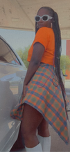 Load image into Gallery viewer, Flirty flannel skirt
