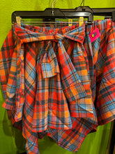 Load image into Gallery viewer, Flirty flannel skirt
