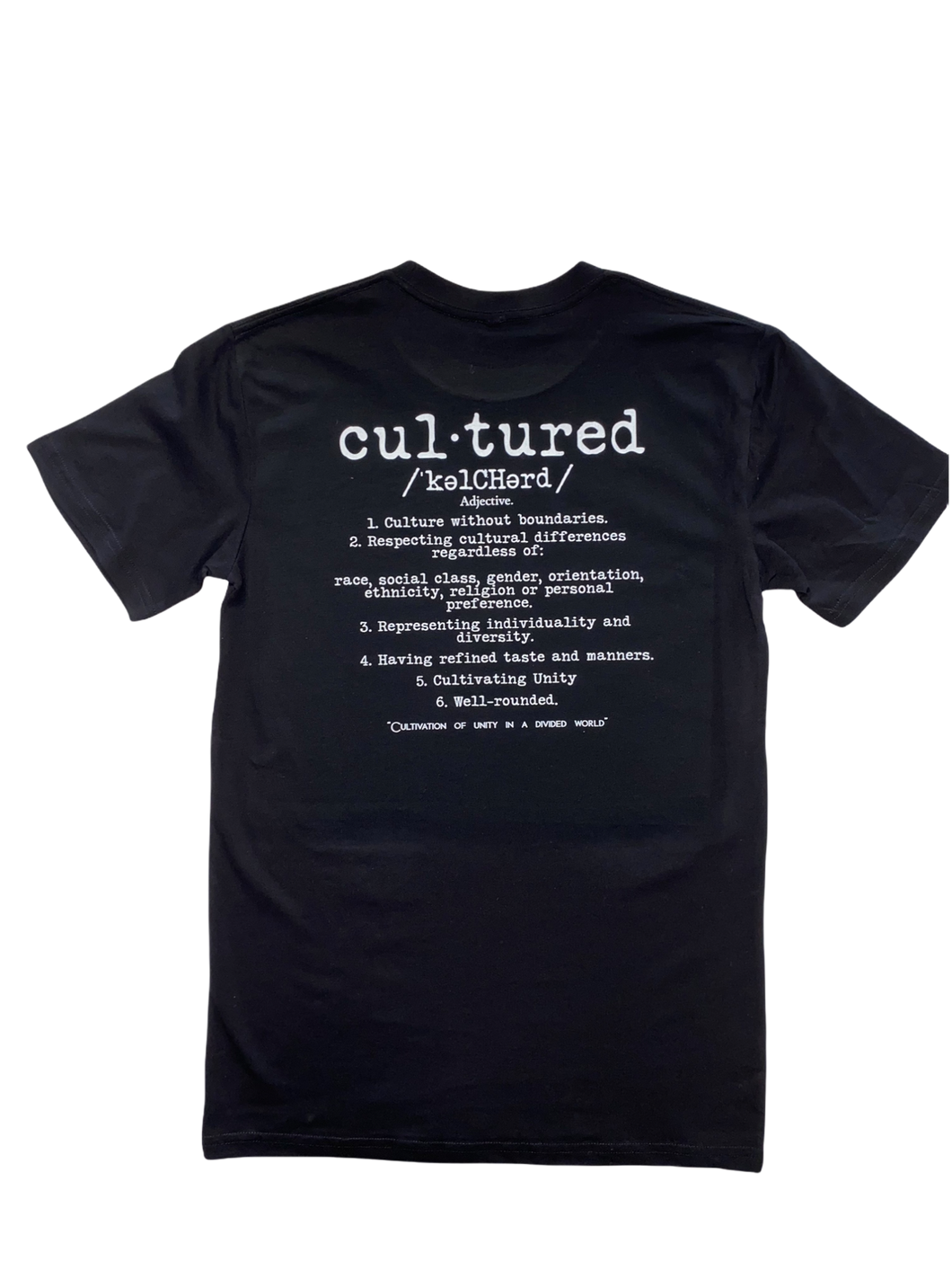 Cultured definition T-shirt