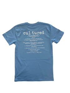 Cultured definition T-shirt